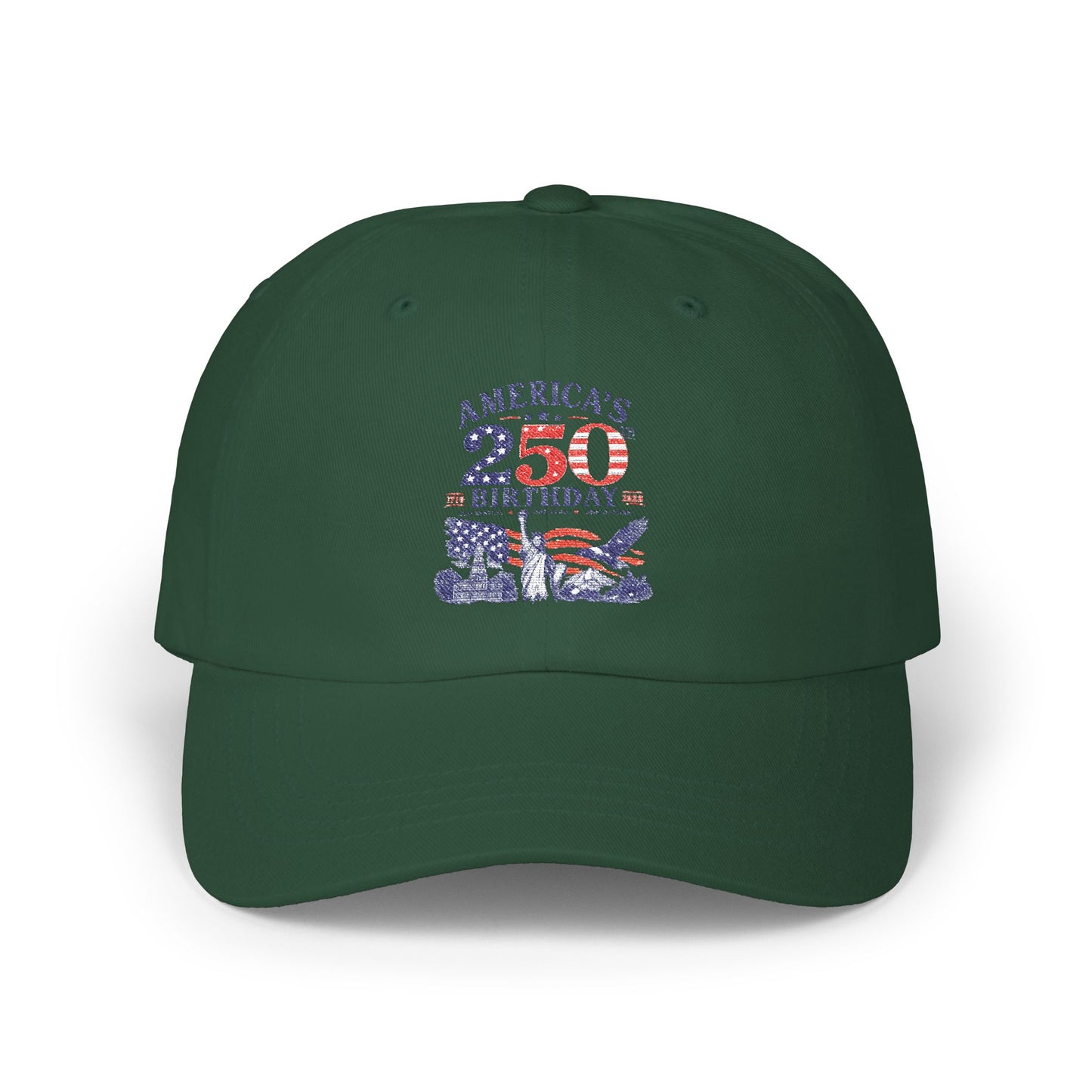 America's 4th of July Dad Cap – Vintage Flag 4th Birthday Baseball Hat