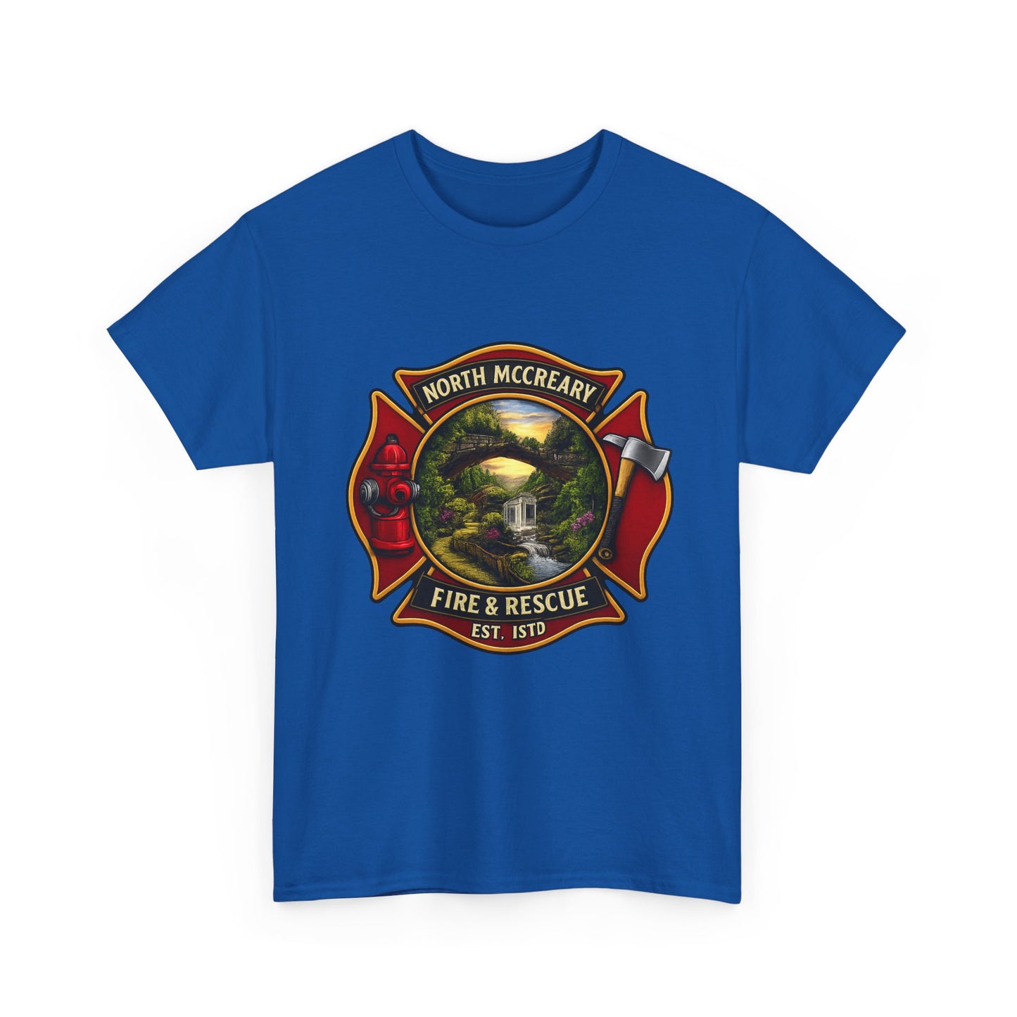 Fire & Rescue Tee — North McCreary Supporter T‑Shirt