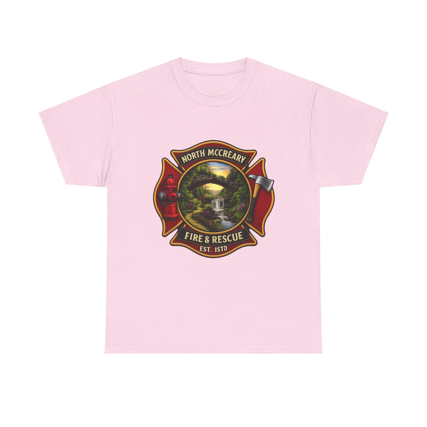 Fire & Rescue Tee — North McCreary Supporter T‑Shirt