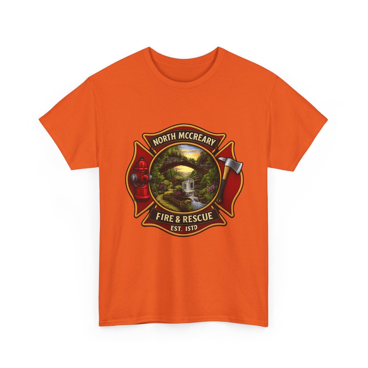 Fire & Rescue Tee — North McCreary Supporter T‑Shirt