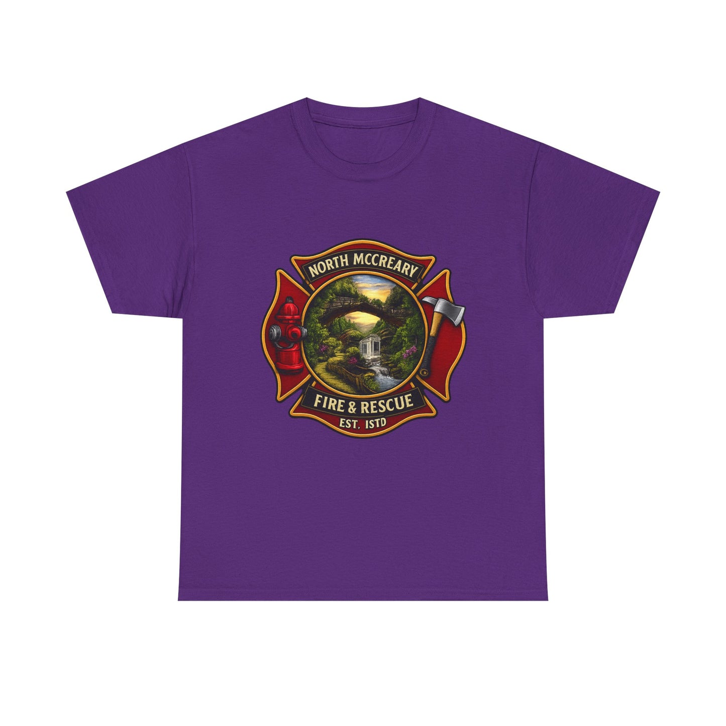 Fire & Rescue Tee — North McCreary Supporter T‑Shirt