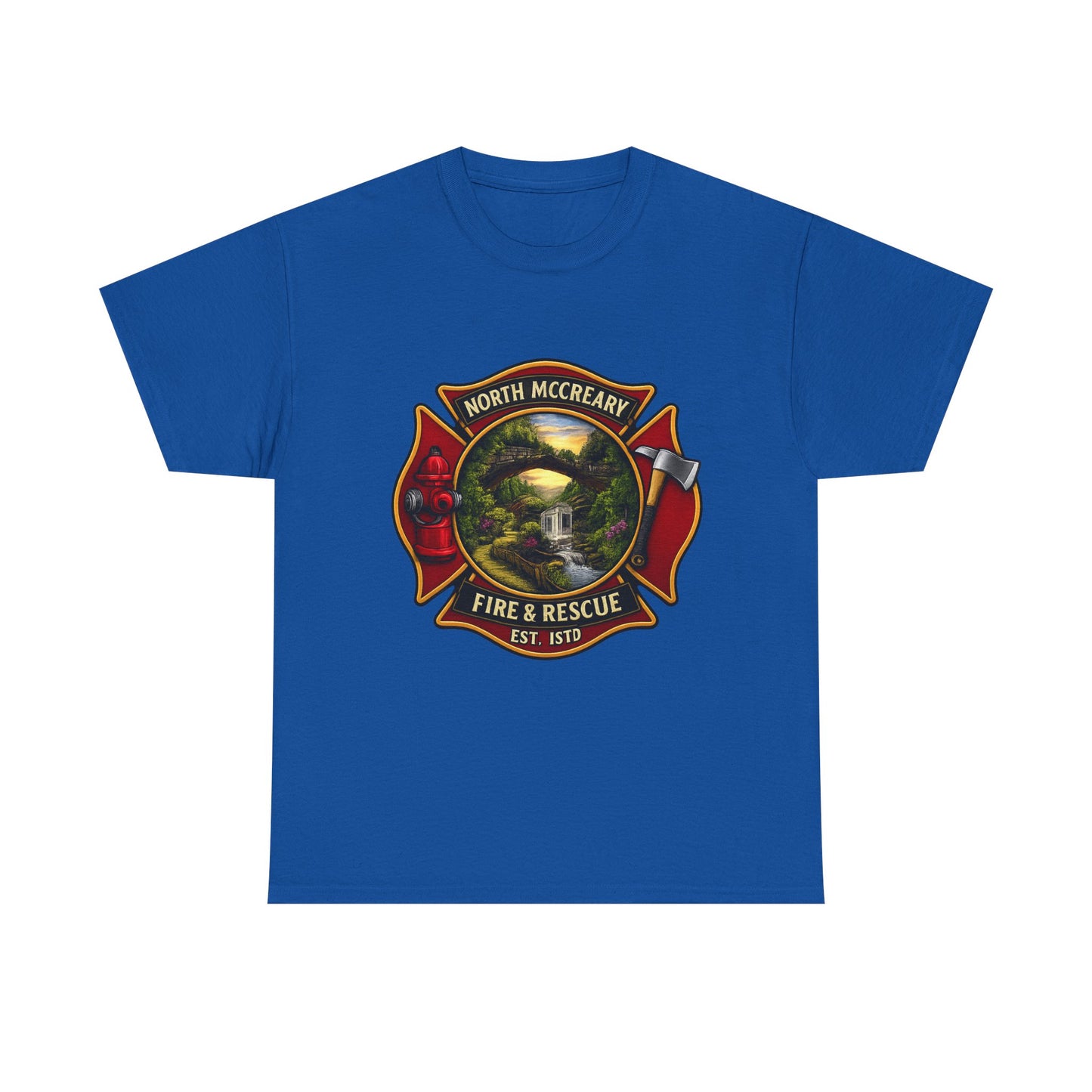 Fire & Rescue Tee — North McCreary Supporter T‑Shirt