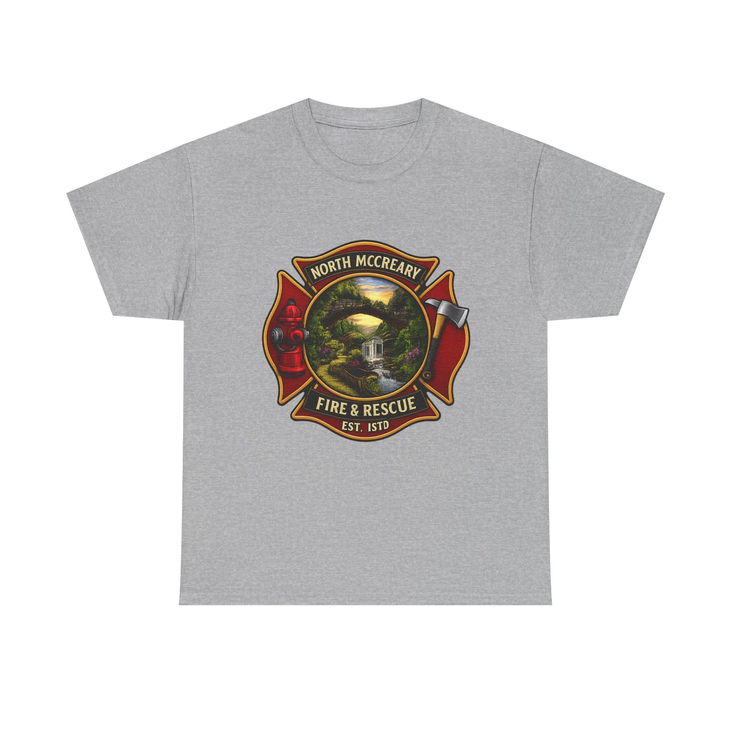 Fire & Rescue Tee — North McCreary Supporter T‑Shirt