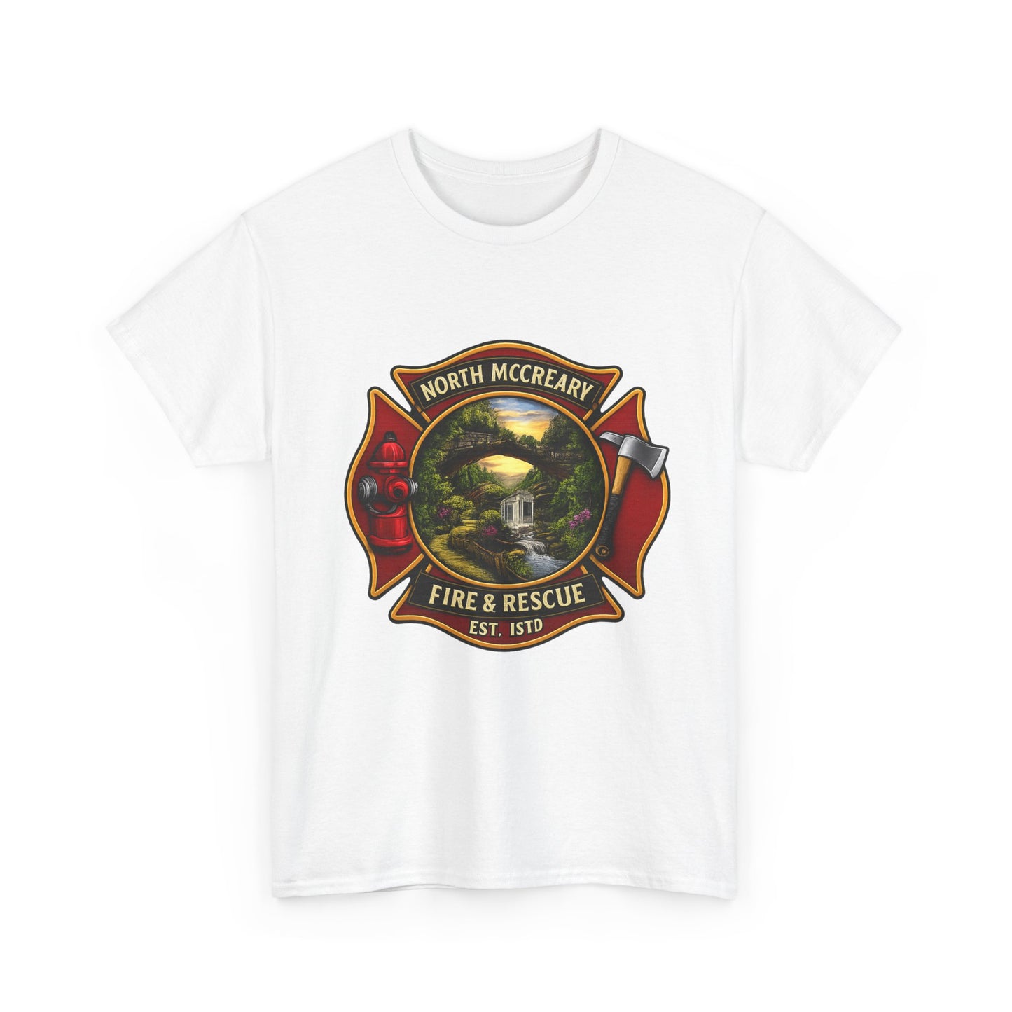 Fire & Rescue Tee — North McCreary Supporter T‑Shirt