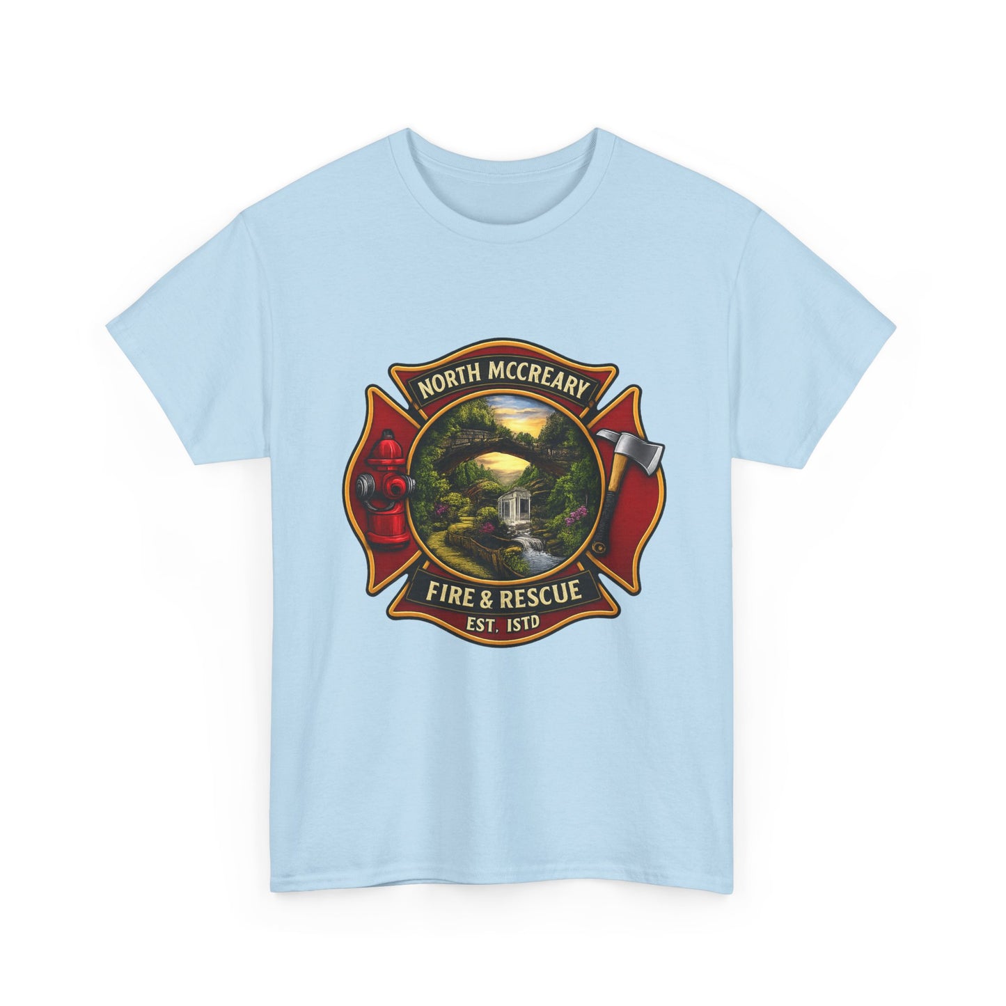 Fire & Rescue Tee — North McCreary Supporter T‑Shirt