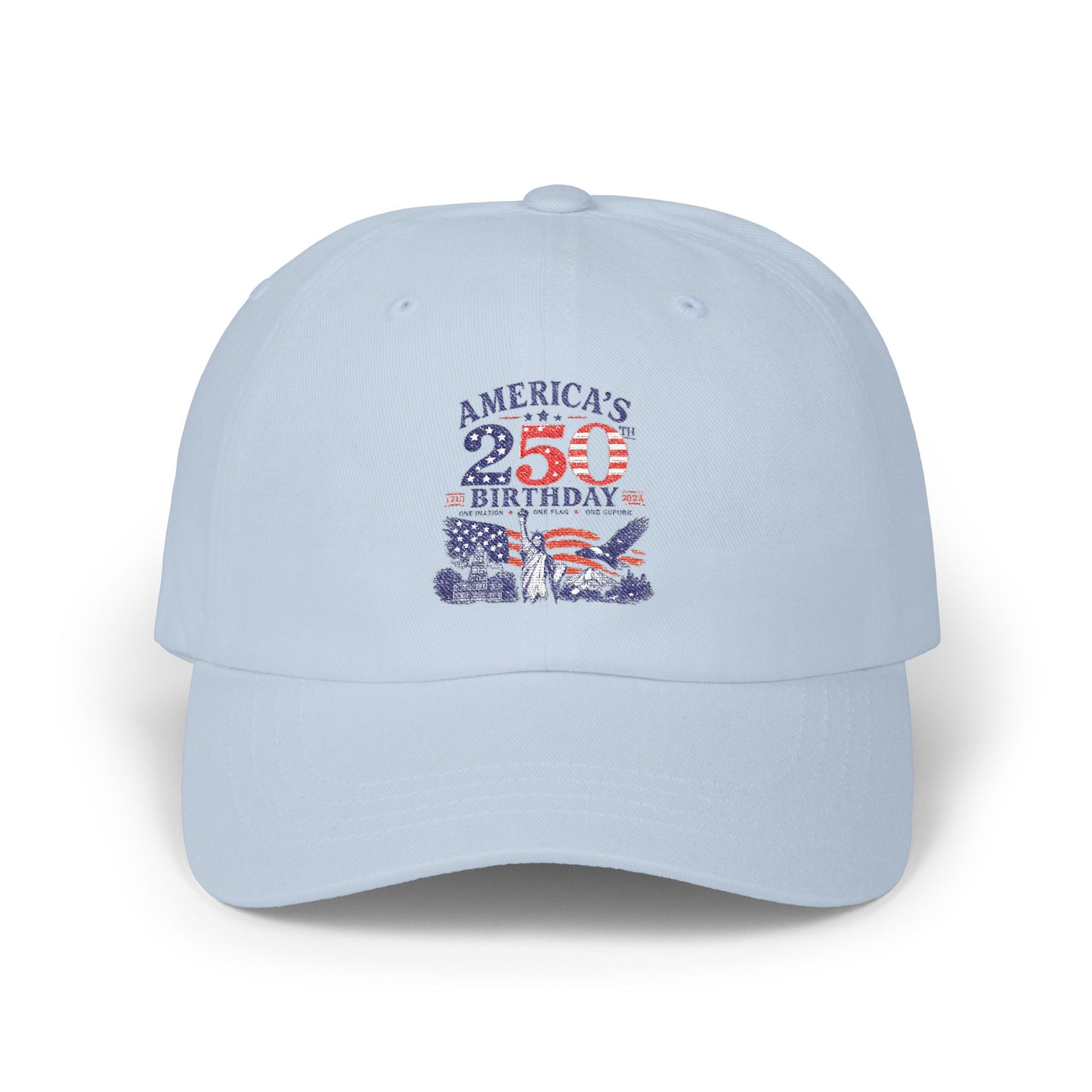 America's 4th of July Dad Cap – Vintage Flag 4th Birthday Baseball Hat