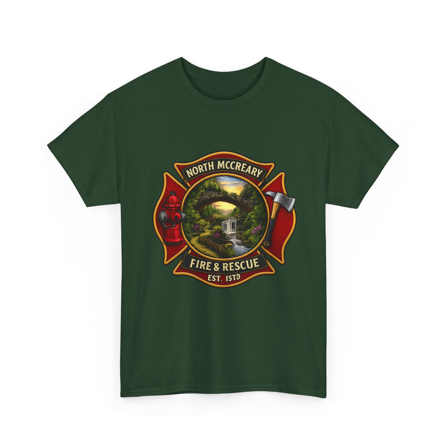 Fire & Rescue Tee — North McCreary Supporter T‑Shirt