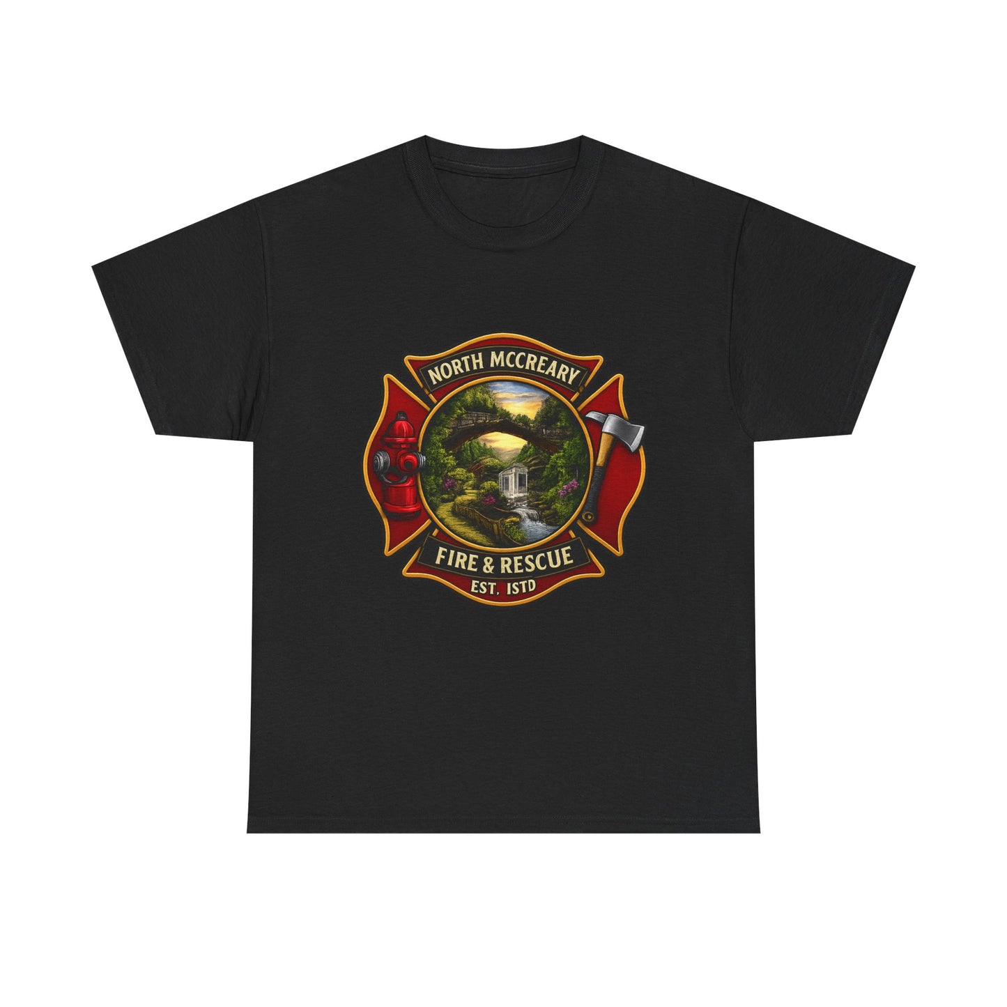 Fire & Rescue Tee — North McCreary Supporter T‑Shirt