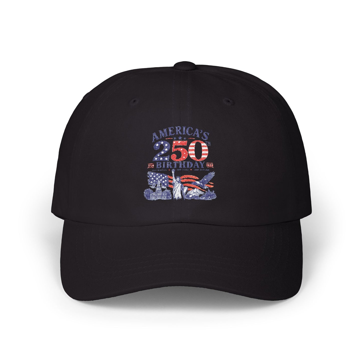 America's 4th of July Dad Cap – Vintage Flag 4th Birthday Baseball Hat