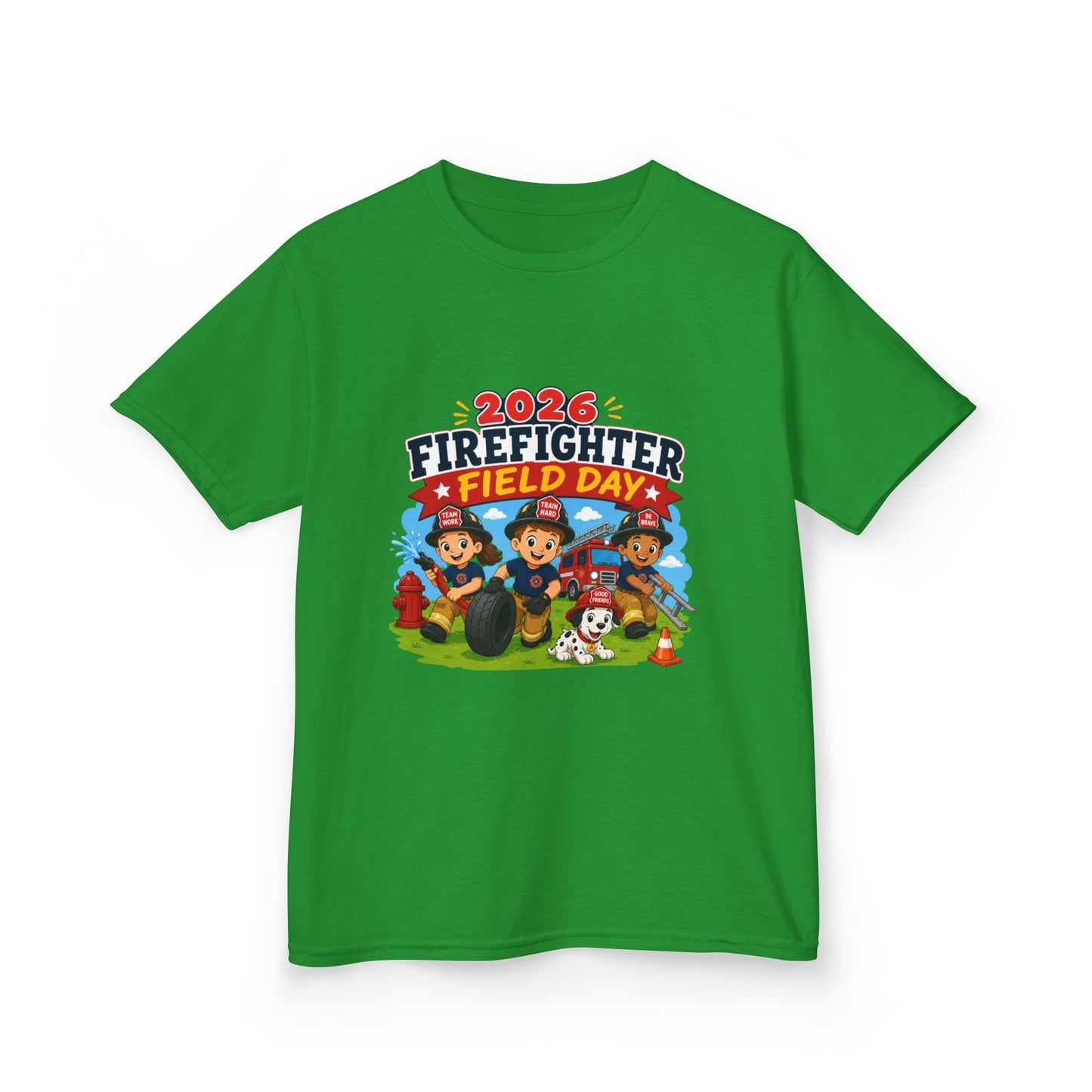Kids Firefighter Field Day 2026 T-Shirt