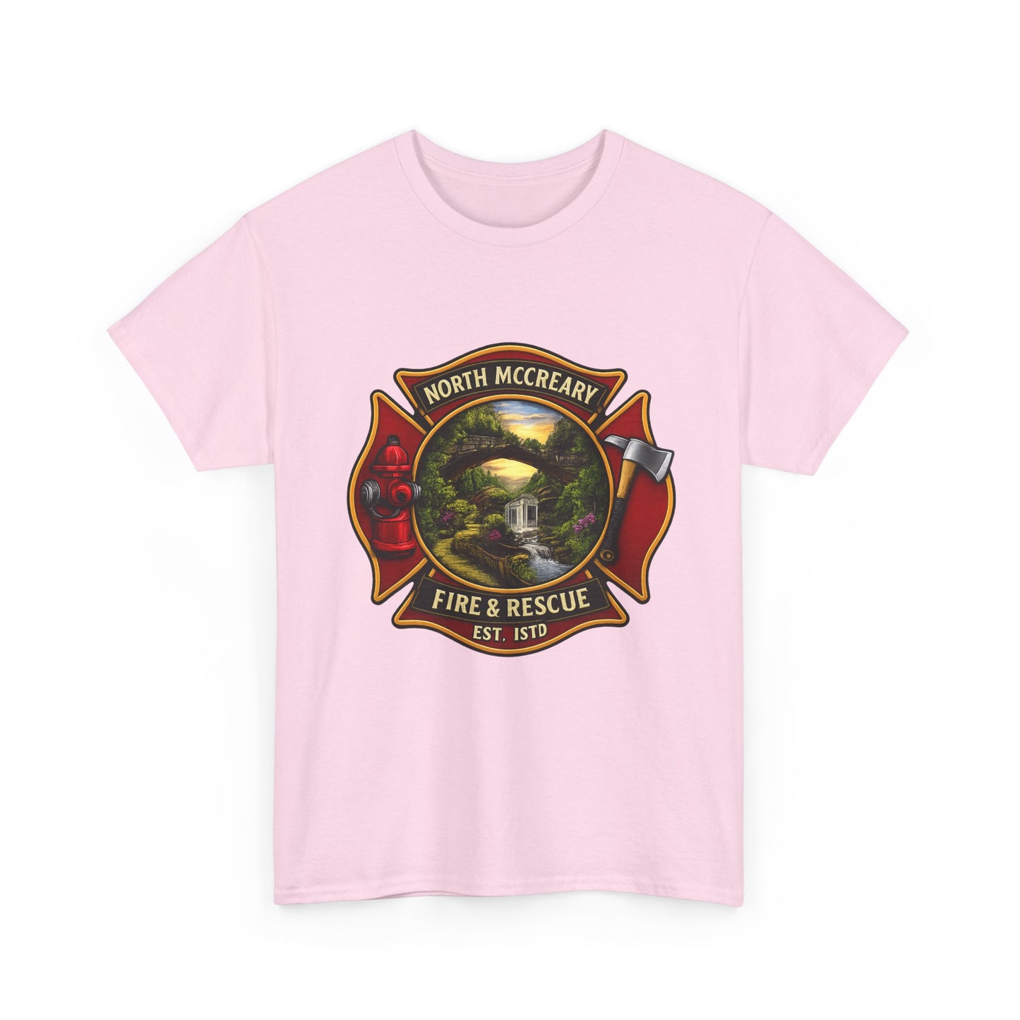 Fire & Rescue Tee — North McCreary Supporter T‑Shirt