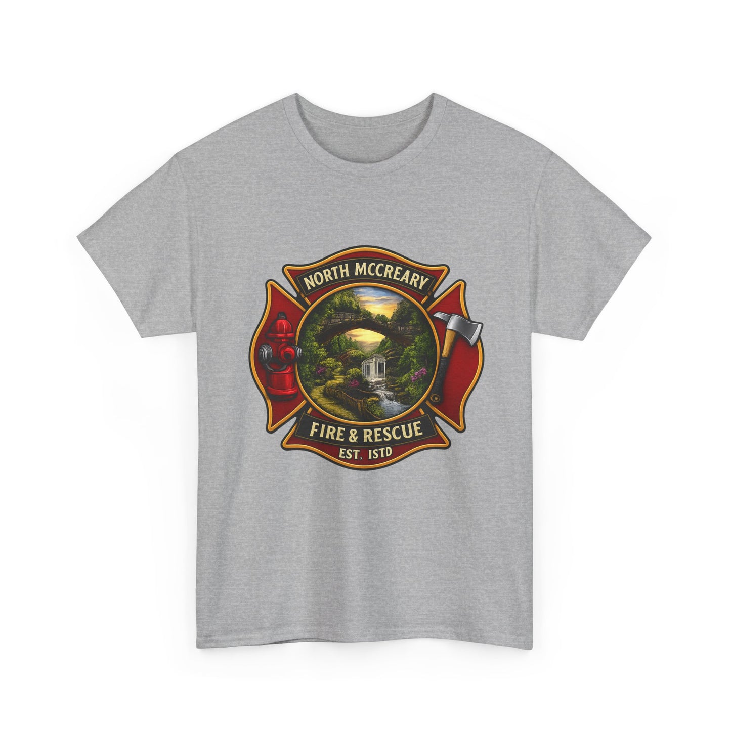Fire & Rescue Tee — North McCreary Supporter T‑Shirt