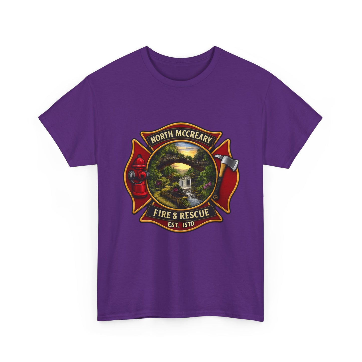 Fire & Rescue Tee — North McCreary Supporter T‑Shirt
