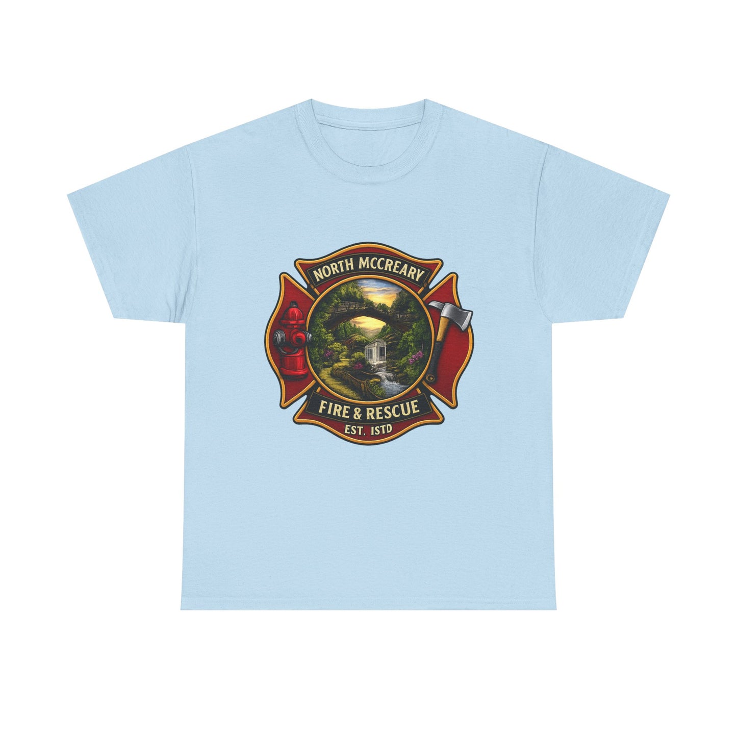 Fire & Rescue Tee — North McCreary Supporter T‑Shirt
