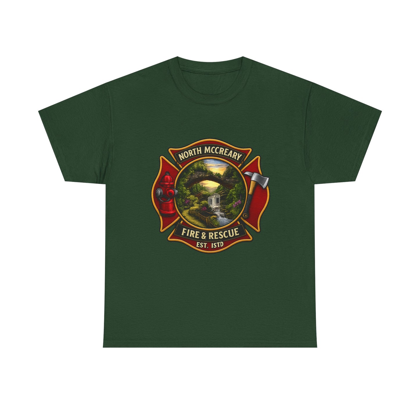 Fire & Rescue Tee — North McCreary Supporter T‑Shirt
