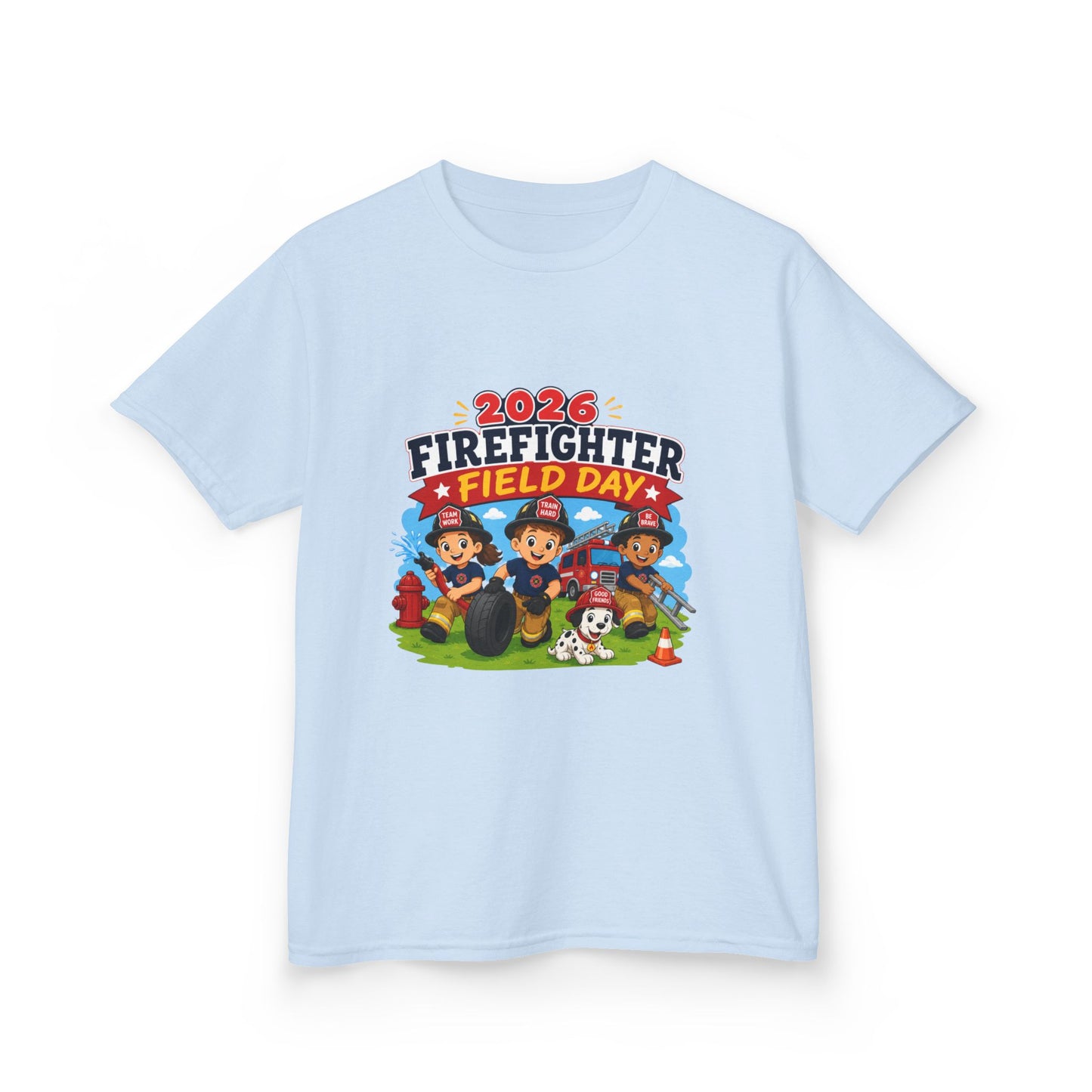 Kids Firefighter Field Day 2026 T-Shirt