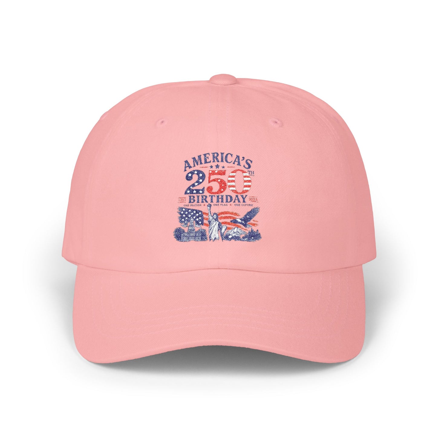 America's 4th of July Dad Cap – Vintage Flag 4th Birthday Baseball Hat