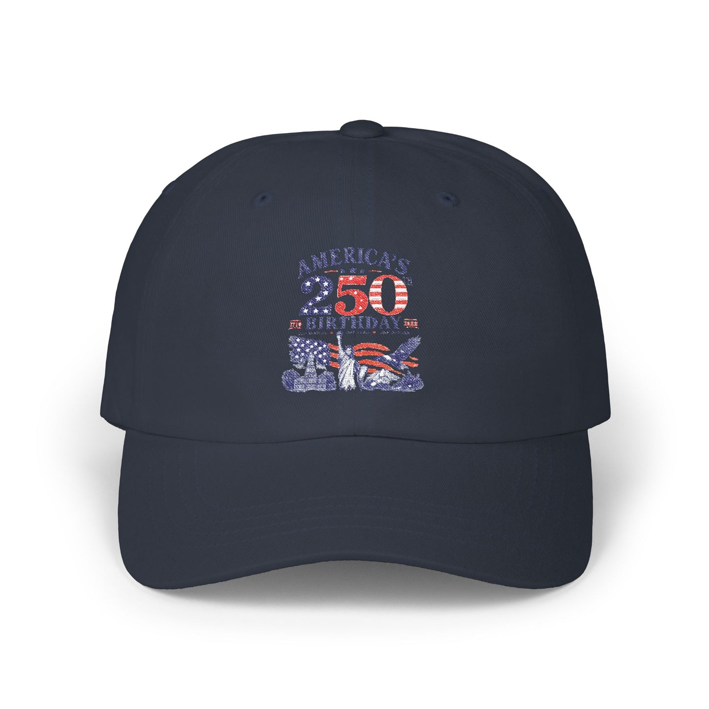 America's 4th of July Dad Cap – Vintage Flag 4th Birthday Baseball Hat